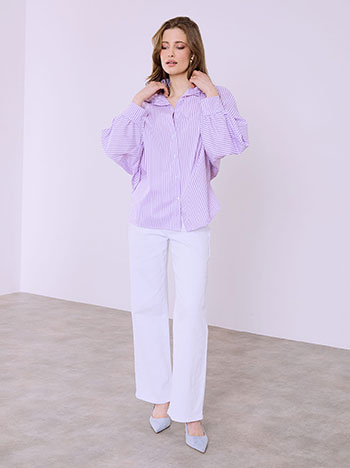 Πουκάμισο με μανίκι νυχτερίδα SQ7702.3599+2