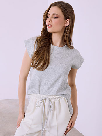 Μπλούζα με στρογγυλή λαιμόκοψη SQ7702.4760+2