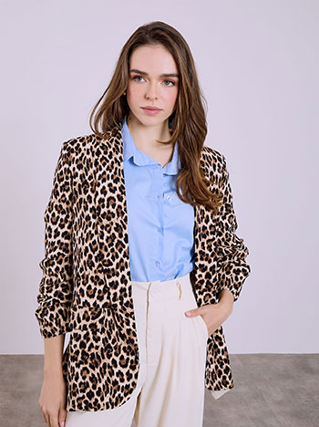 Σακάκι λεοπάρ SQ7702.5078+1