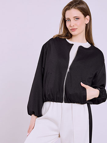 Ζακέτα με balloon μανίκι SQ7702.5707+1