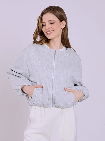 Ζακέτα με balloon μανίκι SQ7702.5707+2