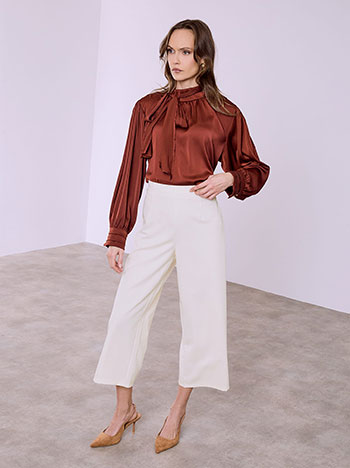 Παντελόνι cropped σε ίσια γραμμή SQ7732.1993+2