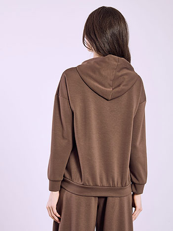 Φούτερ με ανάγλυφο λουλούδι SQ7732.4429+1