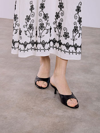 Mules δερματίνης SQ7741.A525+1