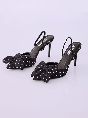 Celestino Γόβες Slingback Πουά με Φιόγκο Sq7741 A563+1 Παπούτσια Γυναικεία Ρούχα Μόδα
