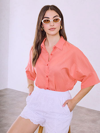 Πουκάμισο με καμπύλη στο τελείωμα SQ7743.3708+4