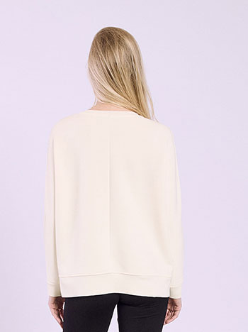 Φούτερ με ανοίγματα στο πλάι SQ7743.4180+2