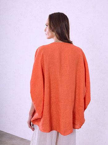 Μπλούζα λινή oversized SQ7830.4209+3