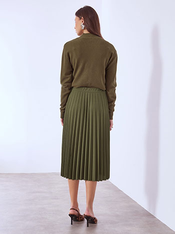 Φούστα μίντι πλισέ SQ7834.2878+5 φωτογραφία