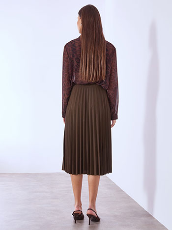 Φούστα μίντι πλισέ SQ7834.2878+3 φωτογραφία