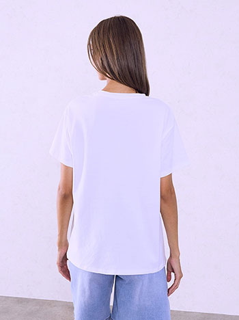 T-shirt με στάμπα Margarita SQ7834.4502+1