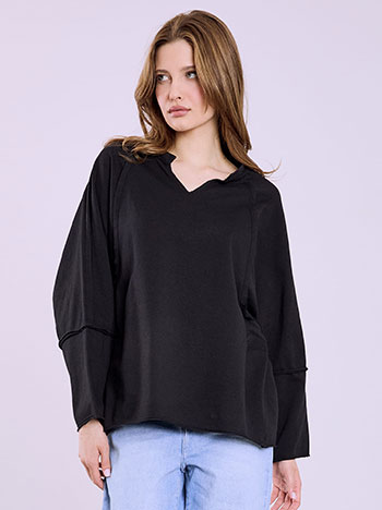 Μπλούζα με διακοσμητικές ραφές SQ7834.4922+1