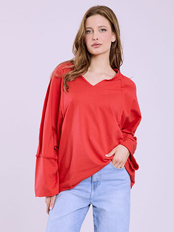 Μπλούζα με διακοσμητικές ραφές SQ7834.4922+3