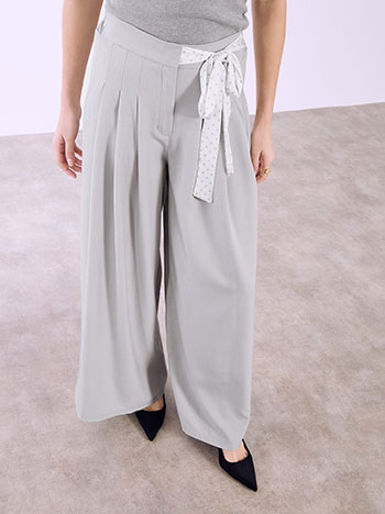 Παντελόνα με δέσιμο SQ7880.1571+1