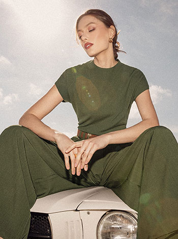 Παντελόνα με αποσπώμενη ζώνη SQ7880.1626+5