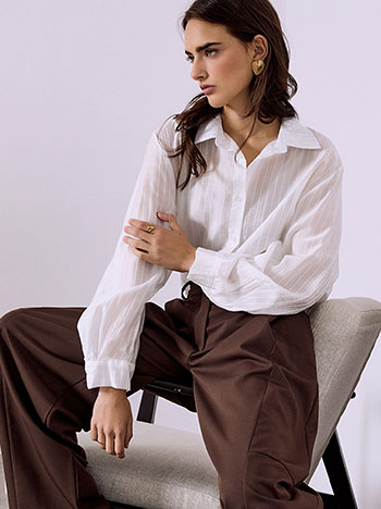 Πουκάμισο ριγέ μακρύ SQ7880.3279+1