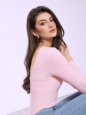 Κορμάκι ριπ με ανοιχτή πλάτη SQ7880.4335+8