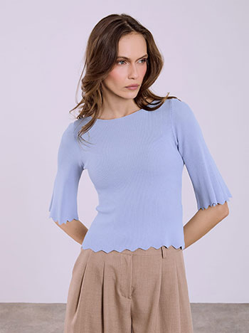 Τοπ με κυματιστό τελείωμα SQ7906.4655+3