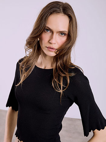 Τοπ με κυματιστό τελείωμα SQ7906.4655+2