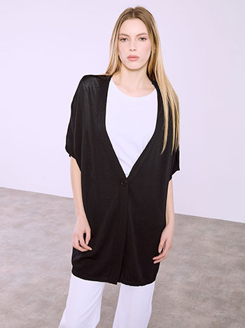 Ζακέτα μακριά κοντομάνικη SQ7906.5605+1