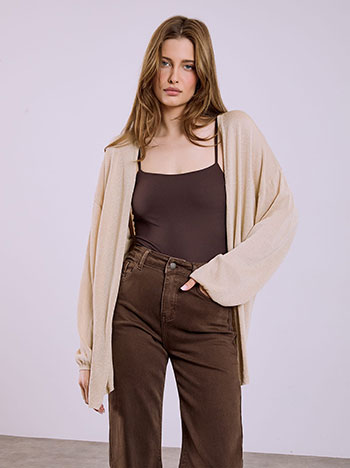 Ζακέτα μεταλλιζέ SQ7906.5650+2