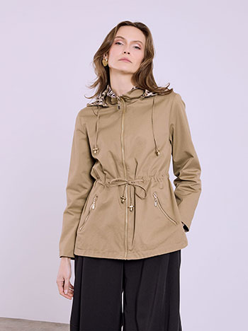 Μπουφάν διπλής όψης βαμβακερό SQ7911.6926+3