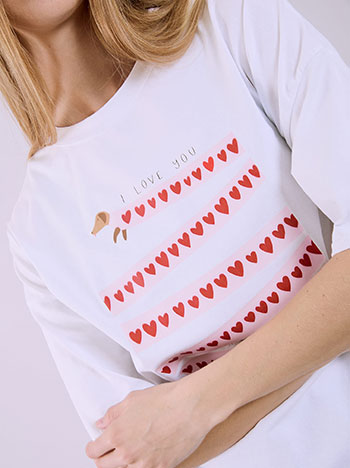 Celestino T-Shirt με Στάμπα Sq7942 4824+1 Μπλούζες T-Shirts Γυναικεία Ρούχα Μόδα