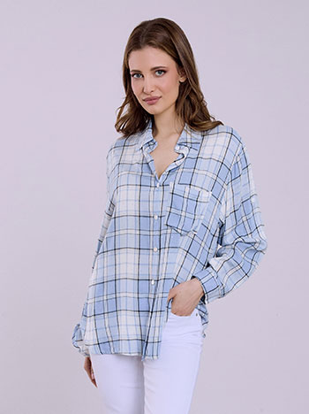 Πουκάμισο καρό με strass SQ7948.3908+1