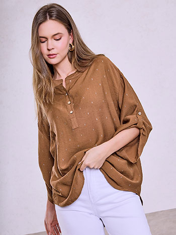 Μπλούζα με λεπτομέρειες glitter SQ7948.4277+1