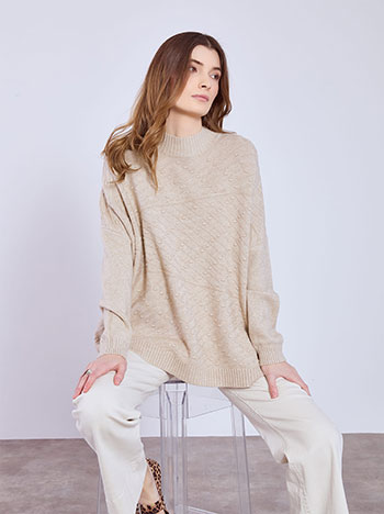 Πουλόβερ ανάγλυφο SQ7948.4589+4