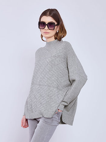 Πουλόβερ ανάγλυφο SQ7948.4589+2