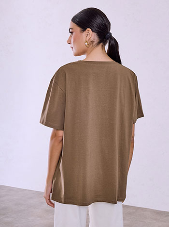 T-shirt oversized με στάμπα SQ7948.4735+2