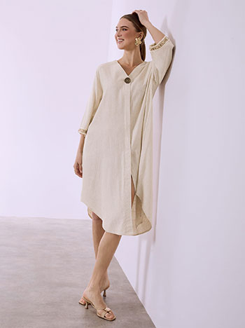 Φόρεμα με καμπύλη στο τελείωμα SQ7948.8032+4