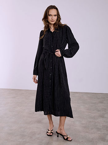 Celestino Φόρεμα σεμιζιέ ριγέ SQ7948.8295+3