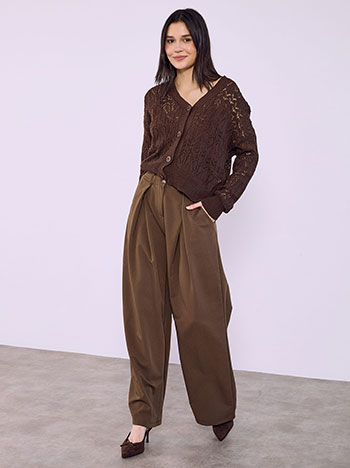 Παντελόνι με πιέτες SQ8011.1556+3