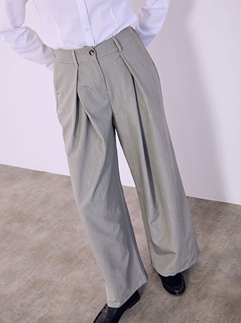 Παντελόνι με πιέτες SQ8011.1556+5