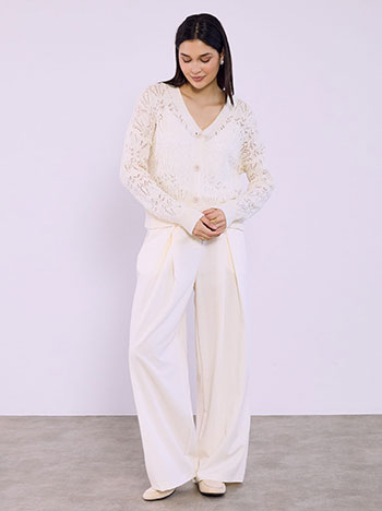 Παντελόνι με πιέτες SQ8011.1556+2