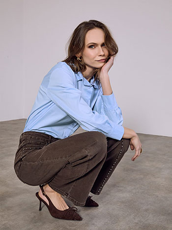 Πουκάμισο με ανοίγματα στο πλάι SQ8011.3137+2