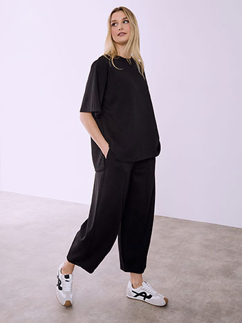 Φόρμα barrel με διακοσμητικές ραφές SQ874.1090+1