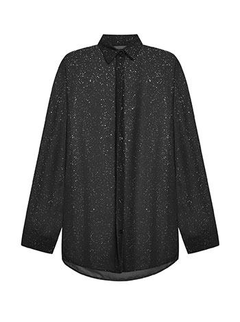 Πουκάμισο ημιδιάφανο με glitter SQ9420.3748+2 φωτογραφία