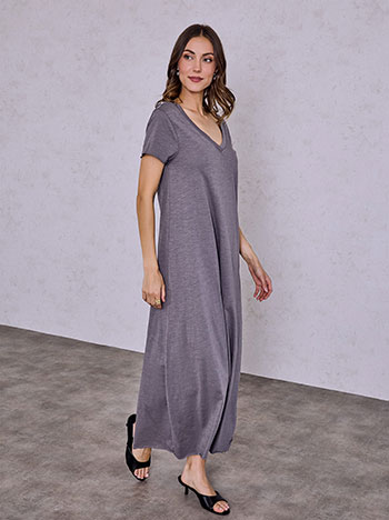 Φόρεμα μάξι από βαμβάκι SQ9489.8998+5