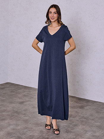 Φόρεμα μάξι από βαμβάκι SQ9489.8998+6