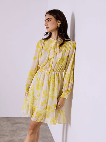 Φόρεμα μίνι floral SQ9552.8081+1 φωτογραφία