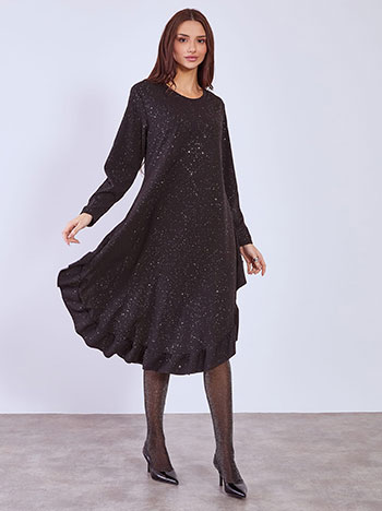 Φόρεμα με καμπύλη στο τελείωμα SQ9831.8319+1