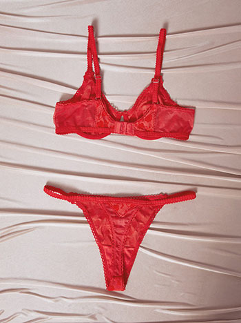 Σετ εσωρούχων με τριαντάφυλλα SQ9833.0116+2 φωτογραφία