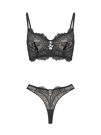 Σετ εσωρούχων ημιδιάφανο με δαντέλα SQ9833.0536+1 φωτογραφία