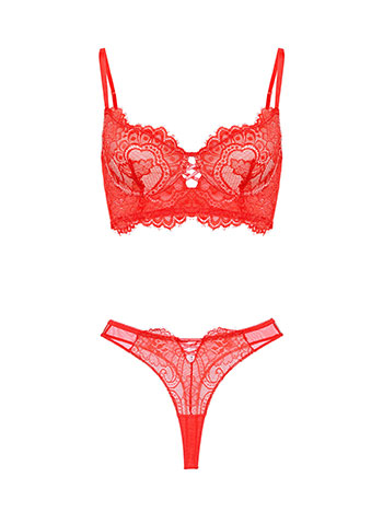 Σετ εσωρούχων ημιδιάφανο με δαντέλα SQ9833.0536+2 φωτογραφία