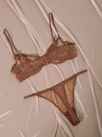 Σετ εσωρούχων ημιδιάφανα με σχέδιο SQ9833.0622+2 φωτογραφία