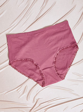 Σλιπ ψηλόμεσο με βαμβάκι SQ9833.A024+4