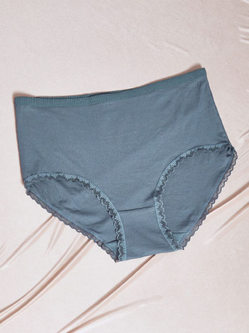 Σλιπ ψηλόμεσο με βαμβάκι SQ9833.A024+5